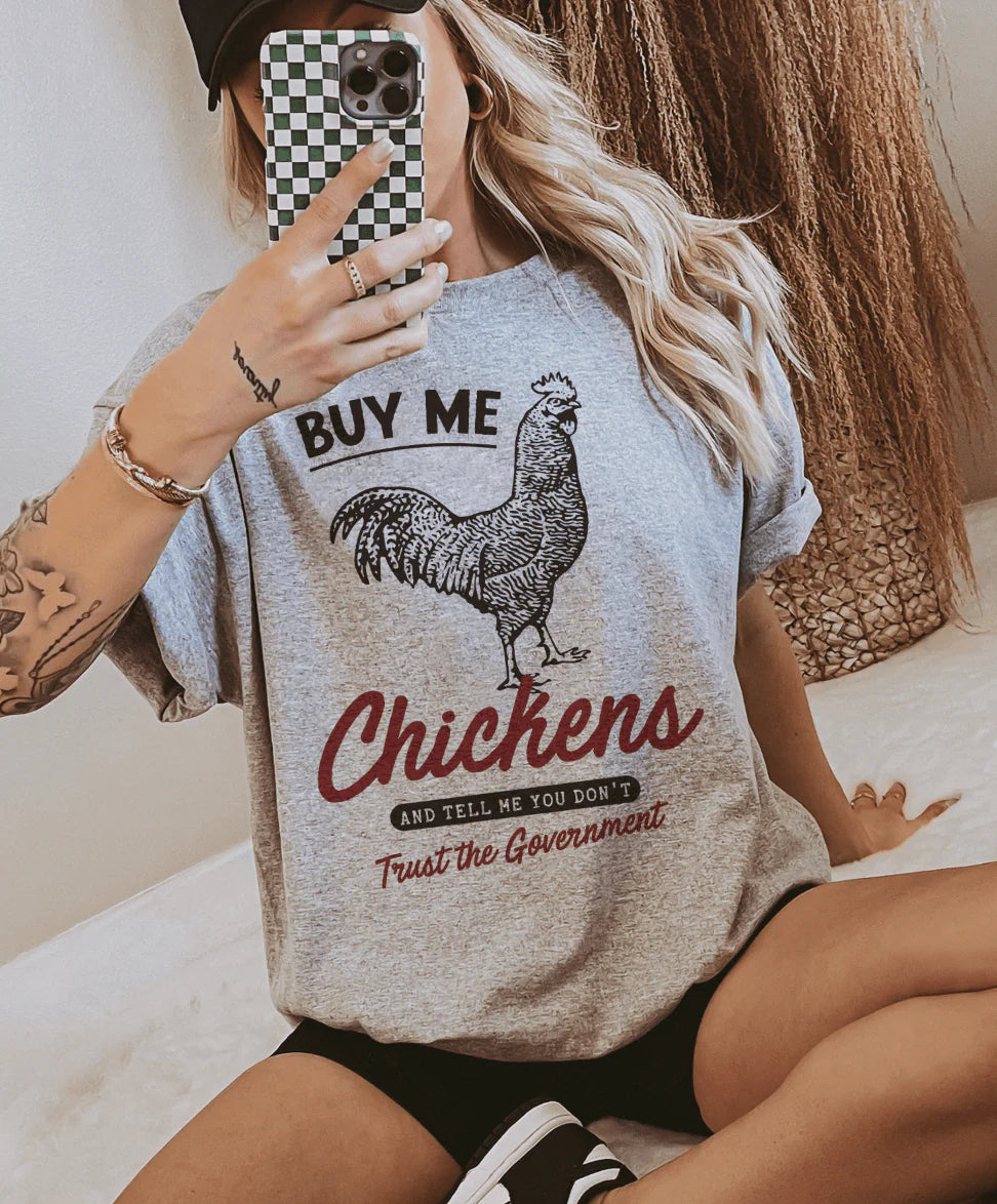 Buy Me Chicken Graphic Tee